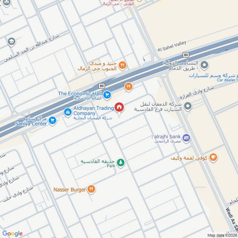فيلا للإيجار في القادسية، الرياض مع 4 غرف بمساحة 455 م²