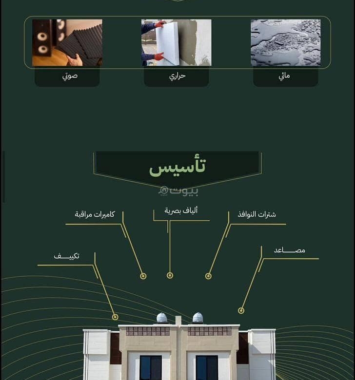 فيلا للبيع في القشاشية الجديد، مكة مع 3 غرف بمساحة 300 م²