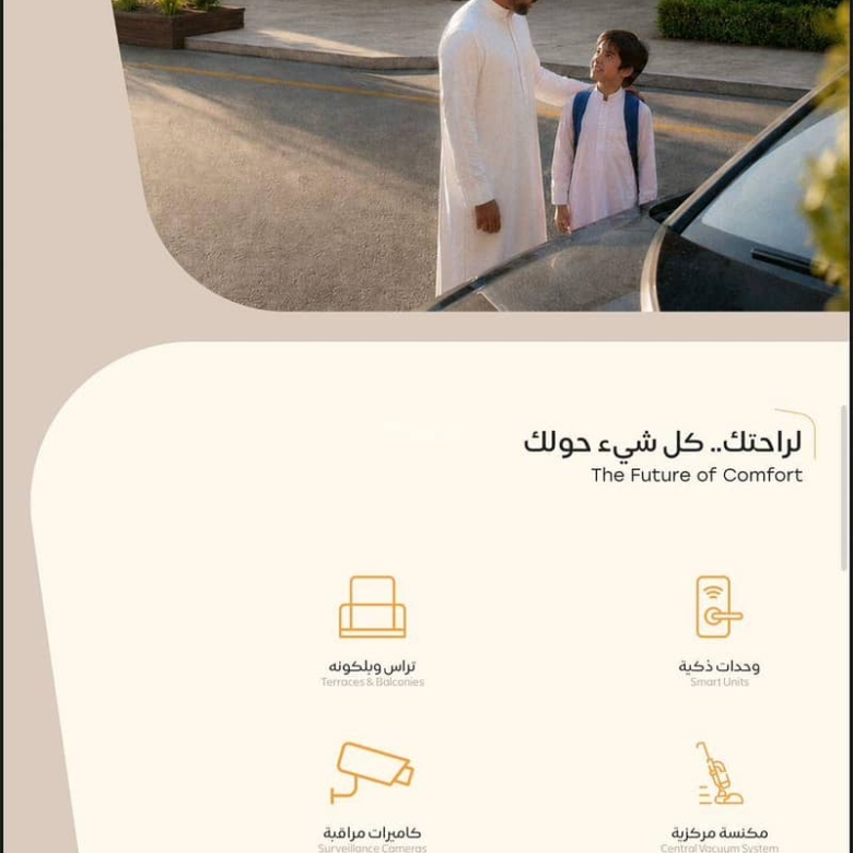 شقة للبيع بـ2 غرف في Al Nada، الرياض مساحة 7800 م²