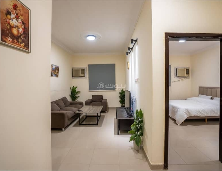 شقة للإيجار بـ1 غرف في Al Yarmuk، الرياض مساحة 750 م²