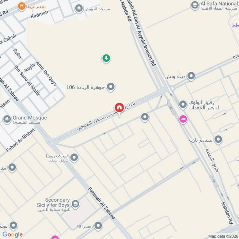 شقة للبيع بـ3 غرف في Al Safa، الرياض مساحة 2393 م²