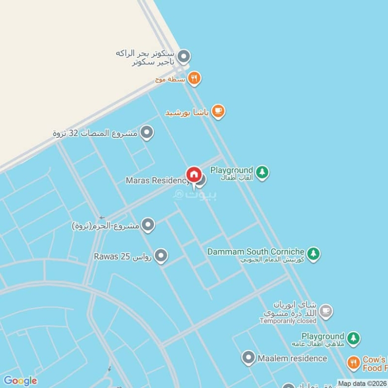 شقة للبيع في السيف، الدمام مع 3 غرف بمساحة 152 م²